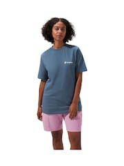 رمادي - تيشرت بكُم قصير من القطن 100% من تشكيلة Advantage من Berghaus - صورة 1 من 11
