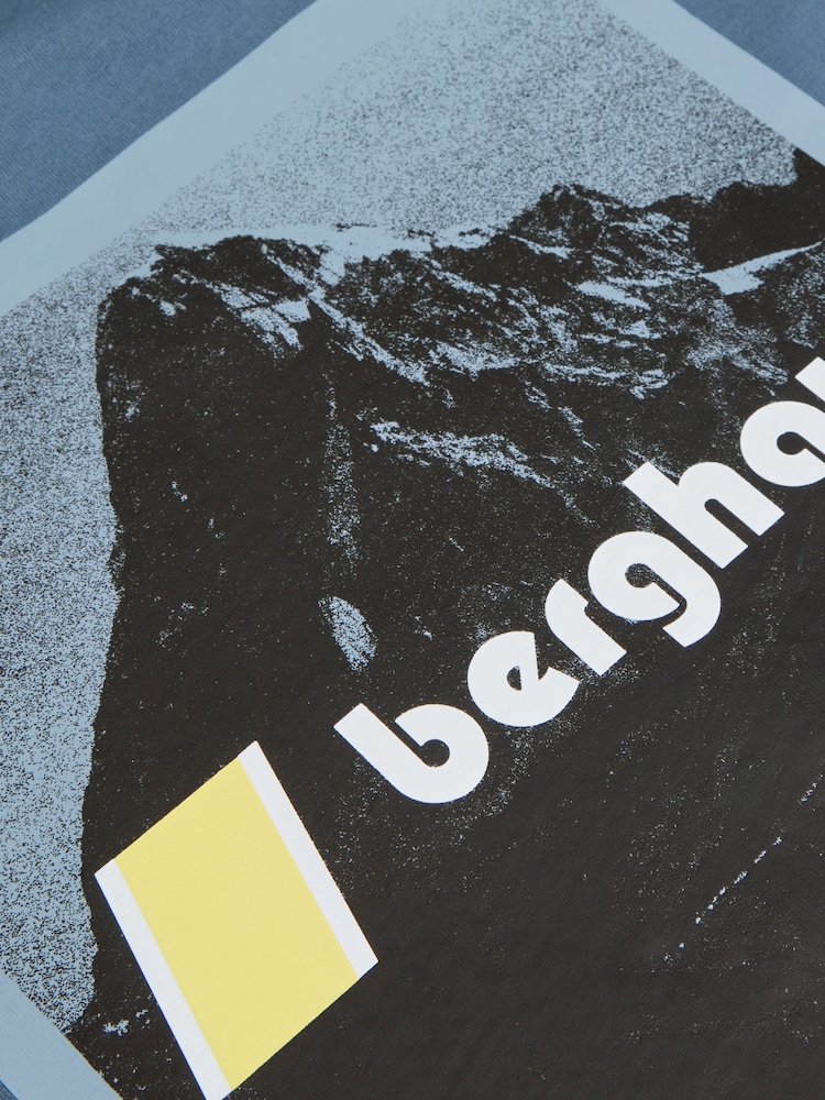 Berghaus Grey Climbing Record Short Sleeve 100% Cotton T-Shirt - Image 10 of 11