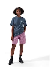 رمادي - تيشرت بكُم قصير من القطن 100% من تشكيلة Advantage من Berghaus - صورة 3 من 11