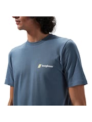 رمادي - تيشرت بكُم قصير من القطن 100% من تشكيلة Advantage من Berghaus - صورة 7 من 11