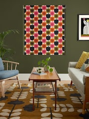 Orla Kiely Pink Apples Made to Measure Roller Blinds - Image 2 of 6