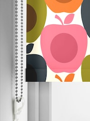 Orla Kiely Pink Apples Made to Measure Roller Blinds - Image 3 of 6