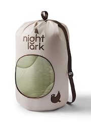 Night Lark Plain Coverless Duvet and Pillowcase Set - Image 4 of 6