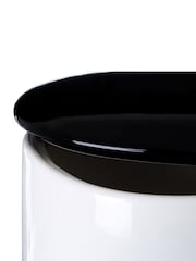 Maison by Premier White Heartlines Bread Canister - Image 5 of 6