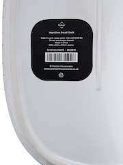 Maison by Premier White Heartlines Bread Canister - Image 6 of 6