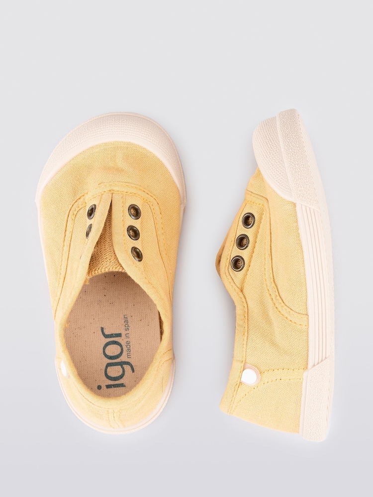 Igor Lona Canvas Plimsolls Shoes - Image 4 of 6