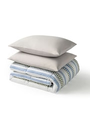 Night Lark Abstract Stripes 10.5 Tog Coverless Duvet Set - Image 5 of 6