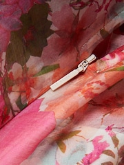 Ted Baker Robe longue Alviano à manches bouffantes - Image 6 of 6