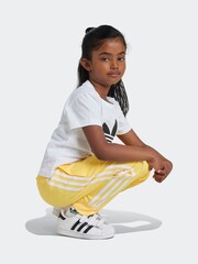 أبيض - تيشرت للأطفال موديل Adicolor Trefoil قطن 100% من adidas Originals - صورة 5 من 6