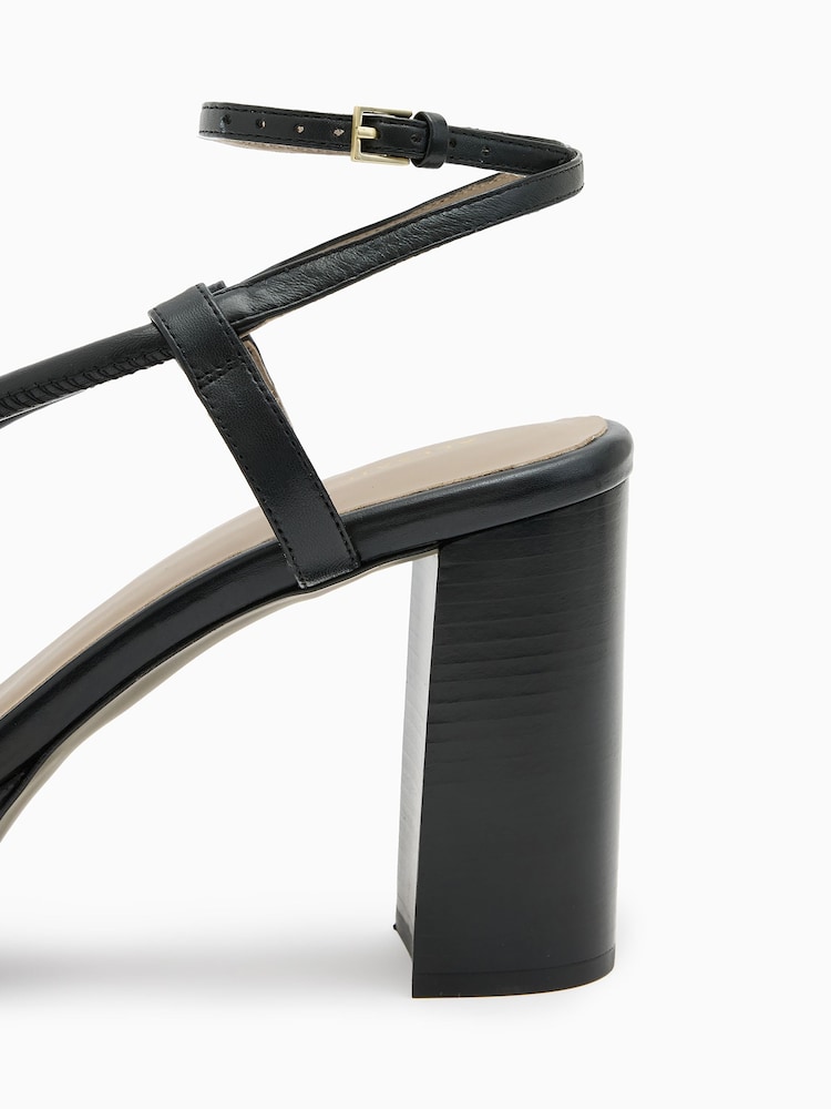 AllSaints Black Bella Platform Heels - Image 7 of 7 AllSaints Black Bella Platform Heels - Image 7 of 7