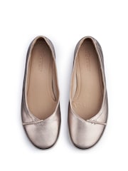 Hotter Natural Standard Fit Robyn II Slip-On Leather Shoes - Image 3 of 4