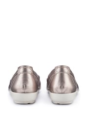Hotter Natural Standard Fit Robyn II Slip-On Leather Shoes - Image 4 of 4