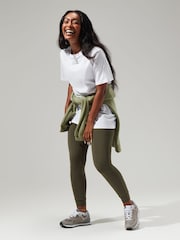 Berghaus White Womens Boyfriend 100% Cotton Logo Short Sleeve T-Shirt - Image 1 of 6