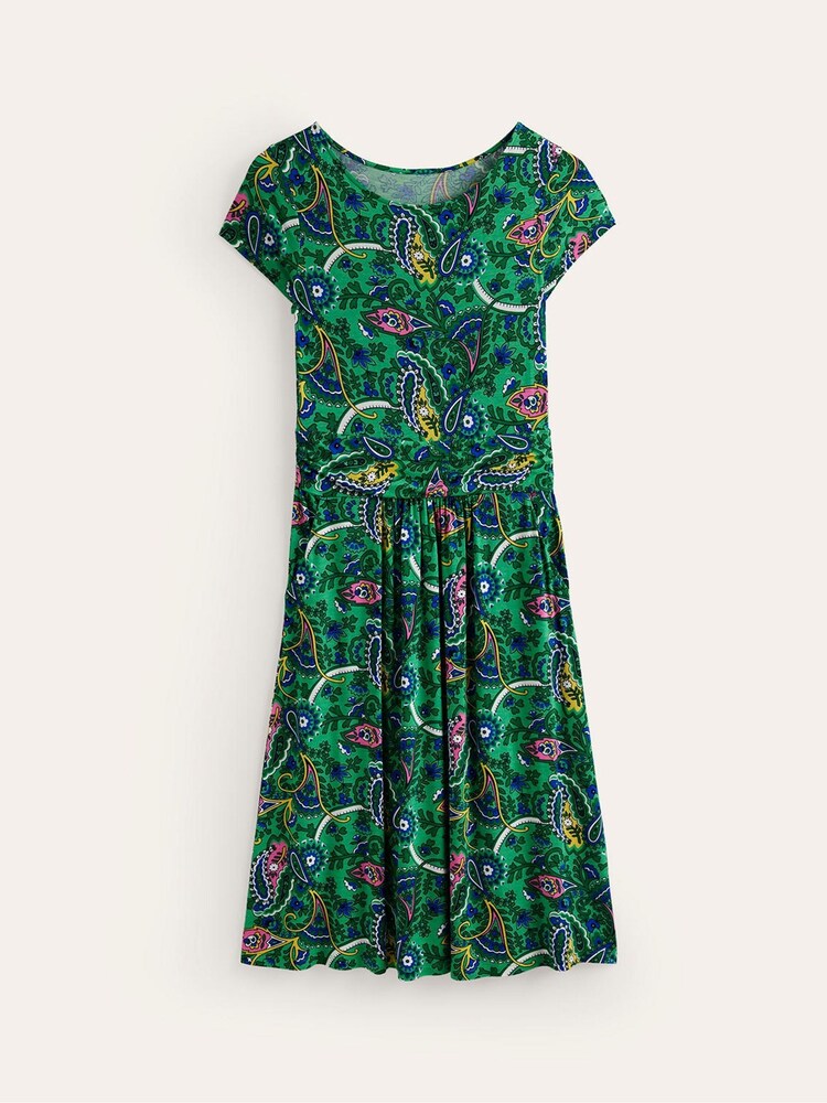 Boden Green Petite Amelie Jersey Dress - Image 5 of 5
