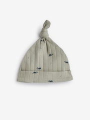 Mamas & Papas Grey 100% Cotton Whale Print All In One Set 3 Piece - Image 4 of 4