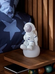 White Spaceman Battery Operated Table Lamp - Image 2 of 5