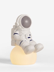 White Spaceman Battery Operated Table Lamp - Image 5 of 5