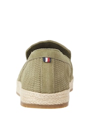 Tommy Hilfiger Green Classic Espadrilles - Image 3 of 4