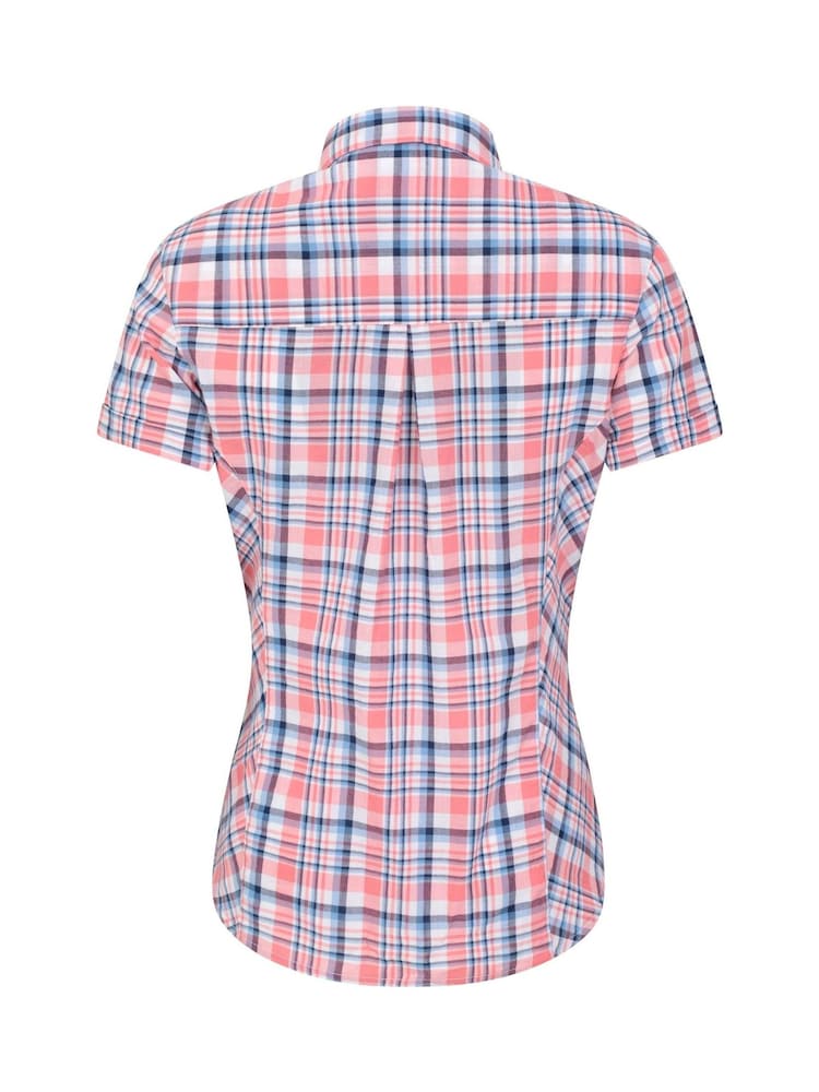 Mountain Warehouse Pink Womens Holiday 100% Cotton Shirt - Image 2 of 5