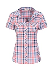 Mountain Warehouse Pink Womens Holiday 100% Cotton Shirt - Image 5 of 5