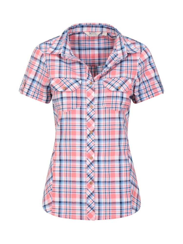 Mountain Warehouse Pink Womens Holiday 100% Cotton Shirt - Image 5 of 5