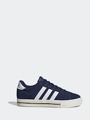 adidas Blue/White Daily 4.0 Trainers - Image 1 of 8