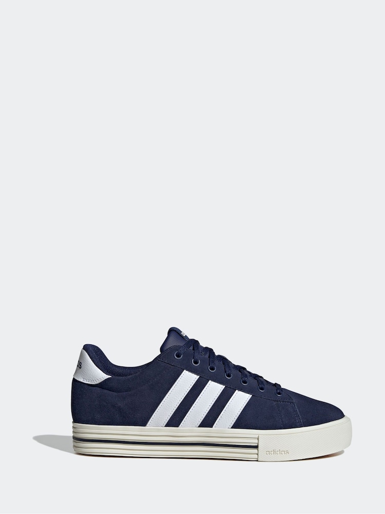 adidas Blue/White Daily 4.0 Trainers - Image 1 of 8
