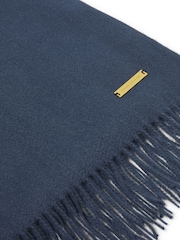 Katie Loxton Blue Blanket Scarf - Image 3 of 3