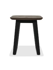 Bentley Designs Weathered Oak Peppercorn Emerson Lamp Table - Image 3 of 4