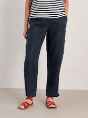 Seasalt Cornwall Blue Rock Pipit Trousers - Image 2 of 7