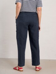 Seasalt Cornwall Blue Rock Pipit Trousers - Image 3 of 7