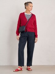 Seasalt Cornwall Blue Rock Pipit Trousers - Image 4 of 7