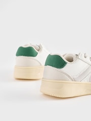 Bianco - Scarpe da ginnastica con lacci elastici - Immagine 5 di 5