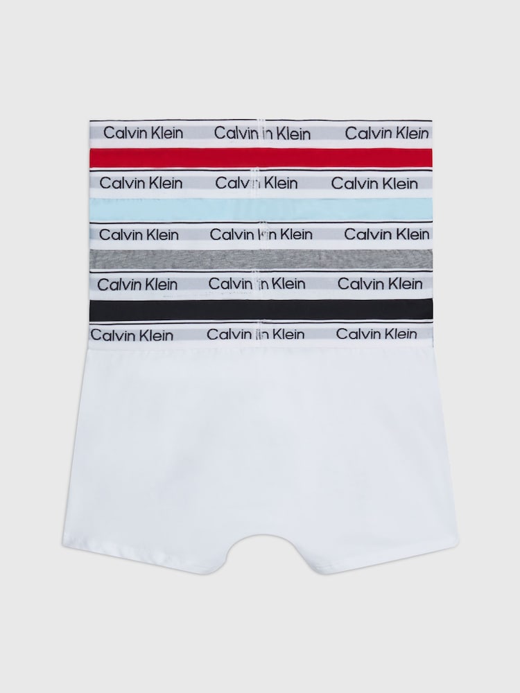 Calvin Klein Blue Trunks 5 Pack - Image 3 of 3