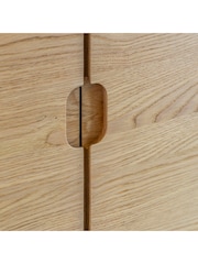 Gallery Home Natural Neston 4 Door Sideboard - Image 5 of 9