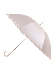 Totes White Pearlised Wedding Walker Umbrella With Frill - Image 3 of 4