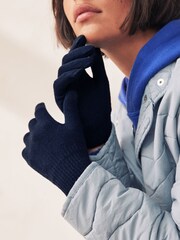 Pink/Navy Blue Magic Touchscreen Gloves 2 Pack - Image 3 of 5