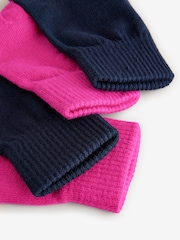 Pink/Navy Blue Magic Touchscreen Gloves 2 Pack - Image 5 of 5