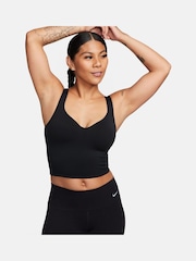 Nike Black Alate Medium-Support Padded Sports Bra Tank Top - Image 1 of 7