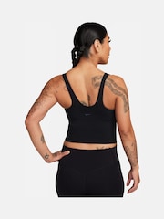 Nike Black Alate Medium-Support Padded Sports Bra Tank Top - Image 2 of 7