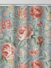Laura Ashley Ochre Yellow Wild Roses Made to Measure 100% Cotton Curtains - Image 5 of 7