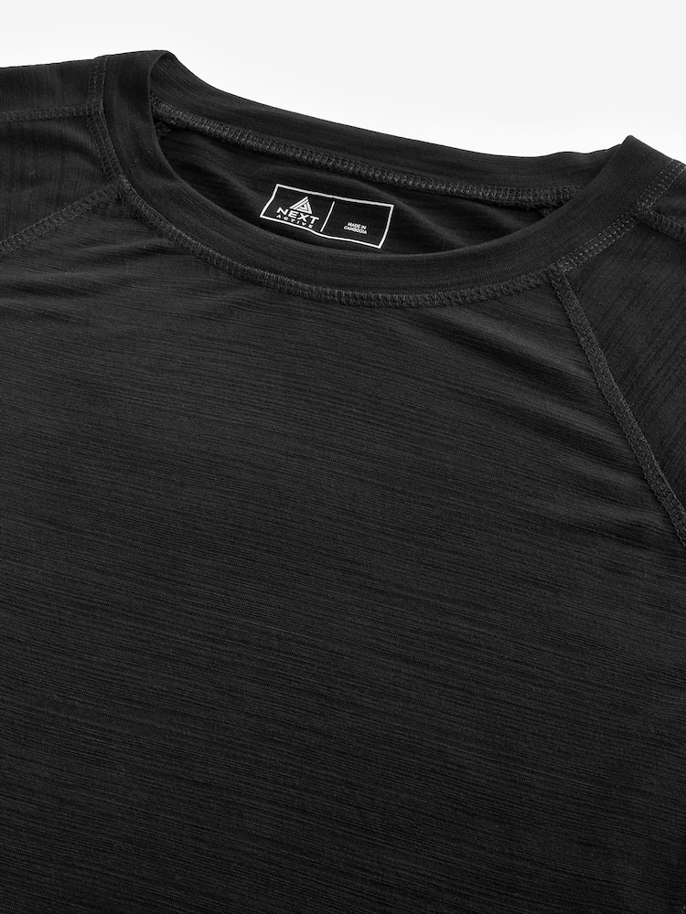 Black Active Lightweight Long Sleeve Top - Image 8 of 8