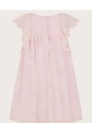 Monsoon Pink Baby Charlotte Frill Dress - Image 3 of 4