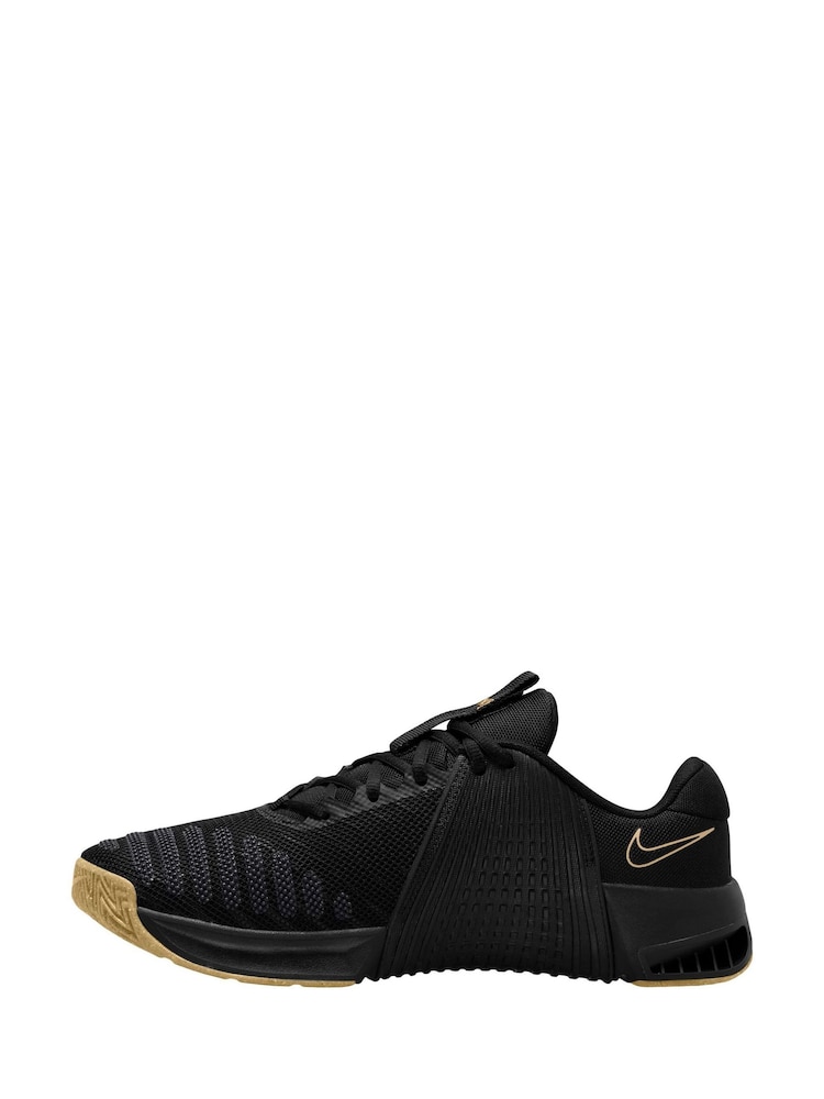 Nike Black/Brown Metcon 9 Gym Trainers - Image 2 of 5