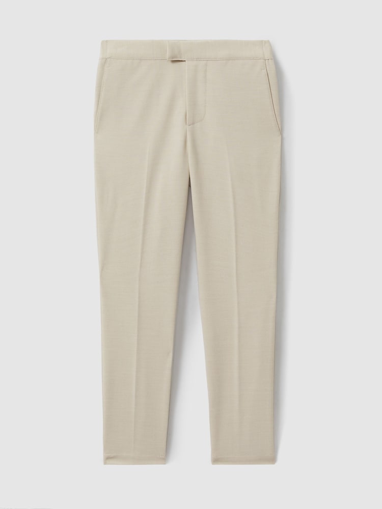 Reiss Stone Found 3-9 yrs Elasticated Waist Trousers - Image 1 of 3