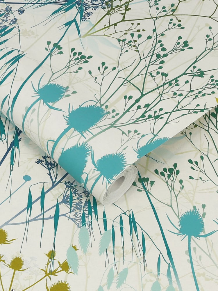 Clarissa Hulse Green Summer Border Verdigris - Image 3 of 3