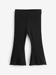 Multi Ribbed Flare Leggings 5 Pack (3mths-7yrs) - Image 2 of 6