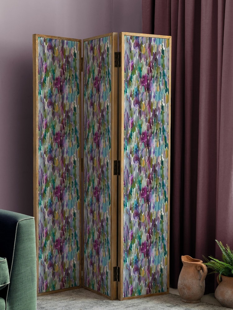 Voyage Maison Purple Azima Abstract Room Divider - Image 1 of 2
