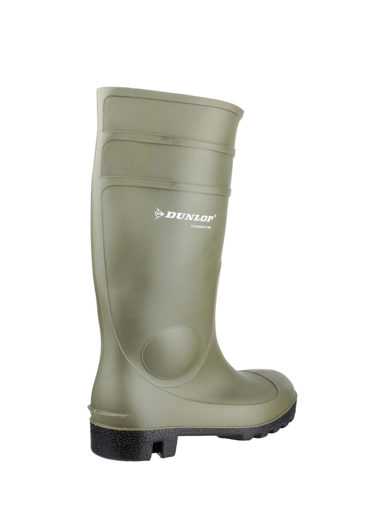 Dunlop Green Protomastor Safety Wellingtons Boots - Image 2 of 6