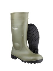 Dunlop Green Protomastor Safety Wellingtons Boots - Image 4 of 6